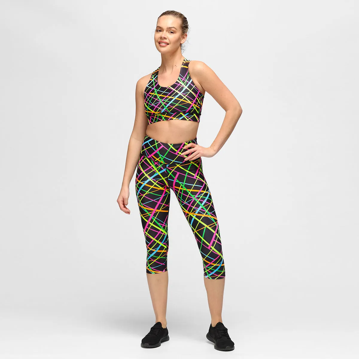 Clubbercise Neon Beam Capri