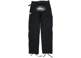 Corteiz Alcatraz Cargo Pants 'Black White'