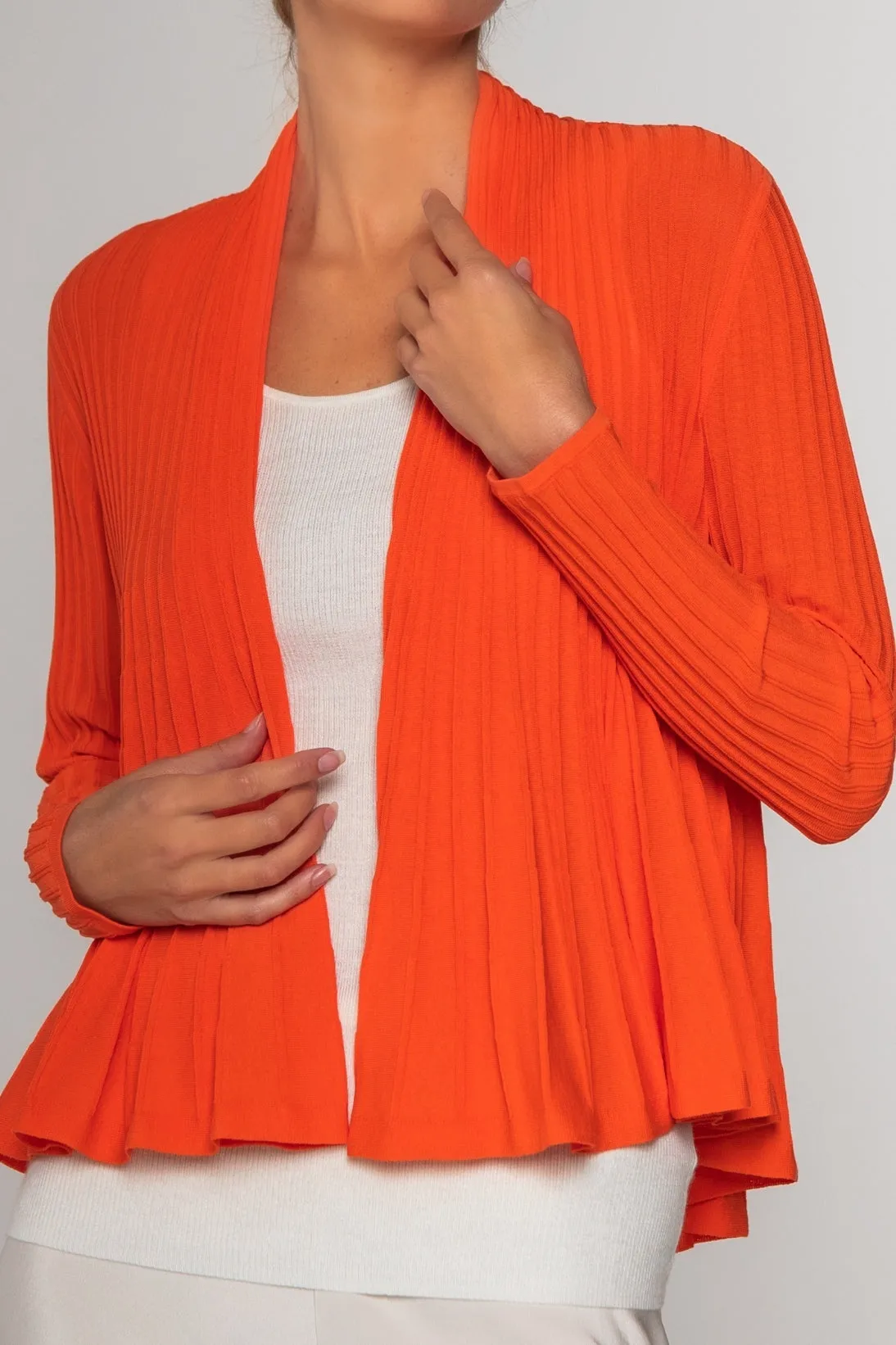 COTTON SWING CARDIGAN