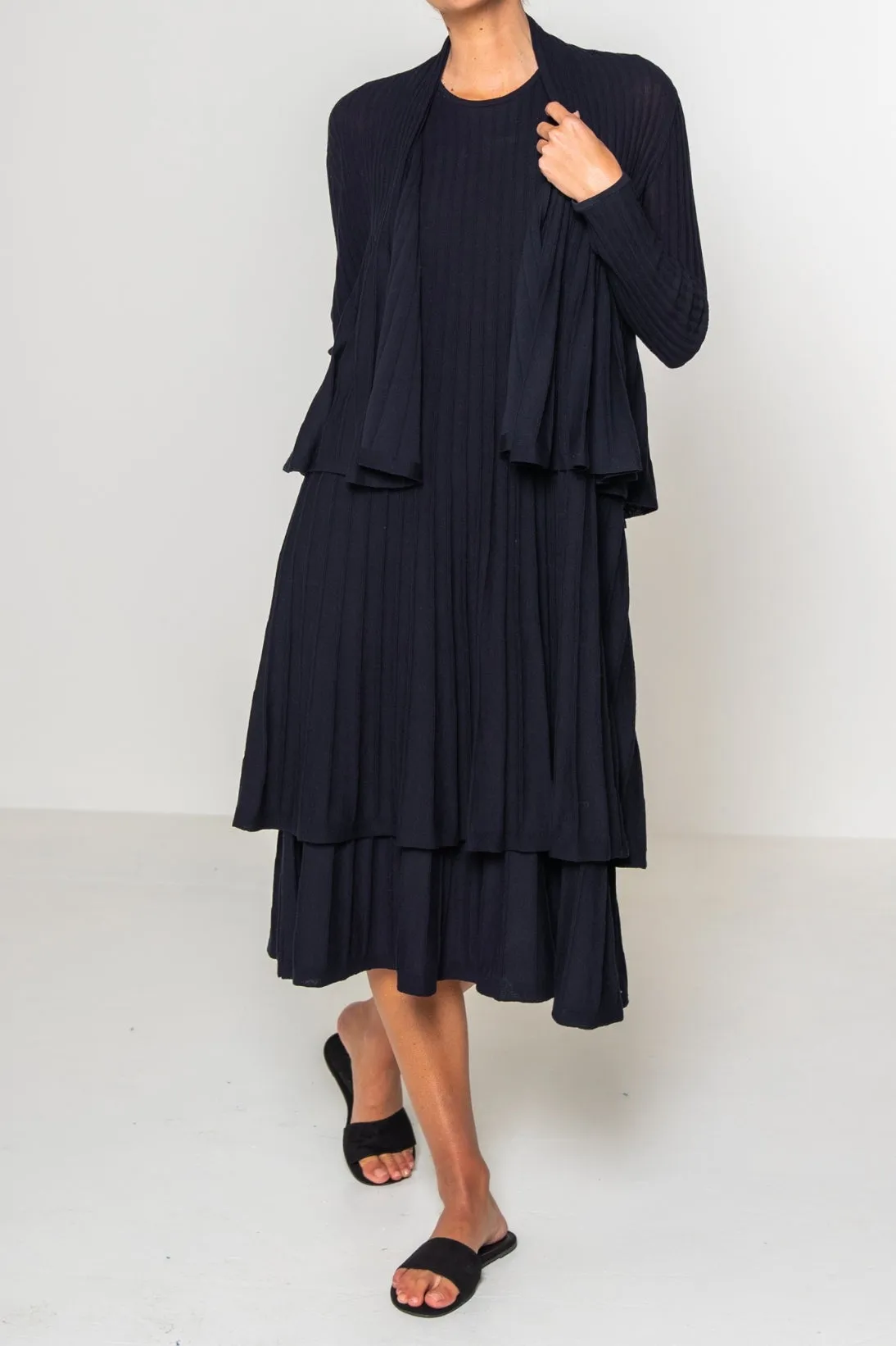 COTTON SWING CARDIGAN