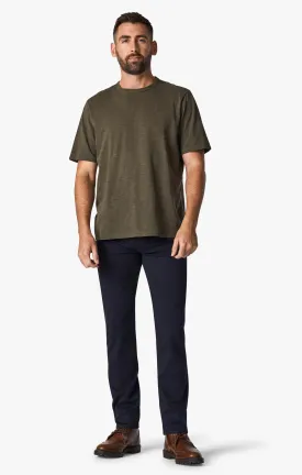 Courage Straight Leg Pants in Navy Twill