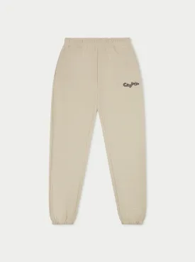 COUTURE ABSTRACT JOGGERS - BEIGE