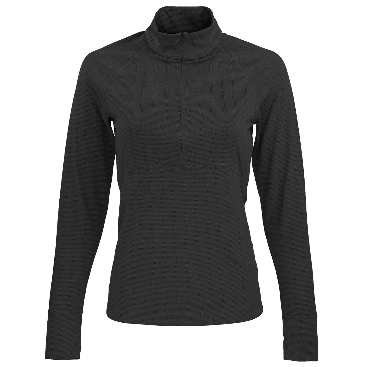 Cutter & Buck Women's L/S Hamden Jacquard 1/2 Zip Shirt