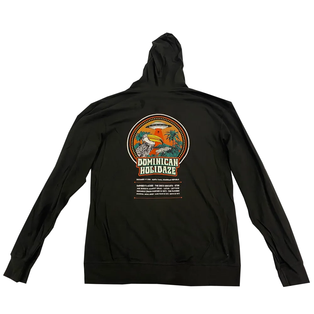 Dominican Holidaze 2016 Space Toucan Zip Up Hoodie