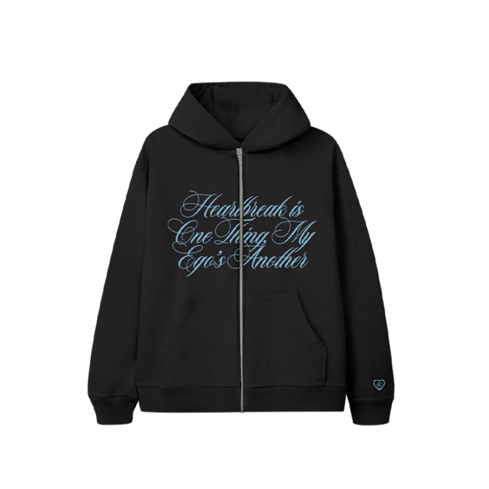 don't embarrass me zip up hoodie