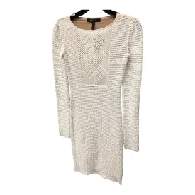 Dress Party Midi By Bcbgmaxazria In White, Size: Xs