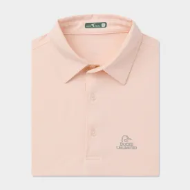 Ducks Unlimited Heathered brrrº Performance Polo