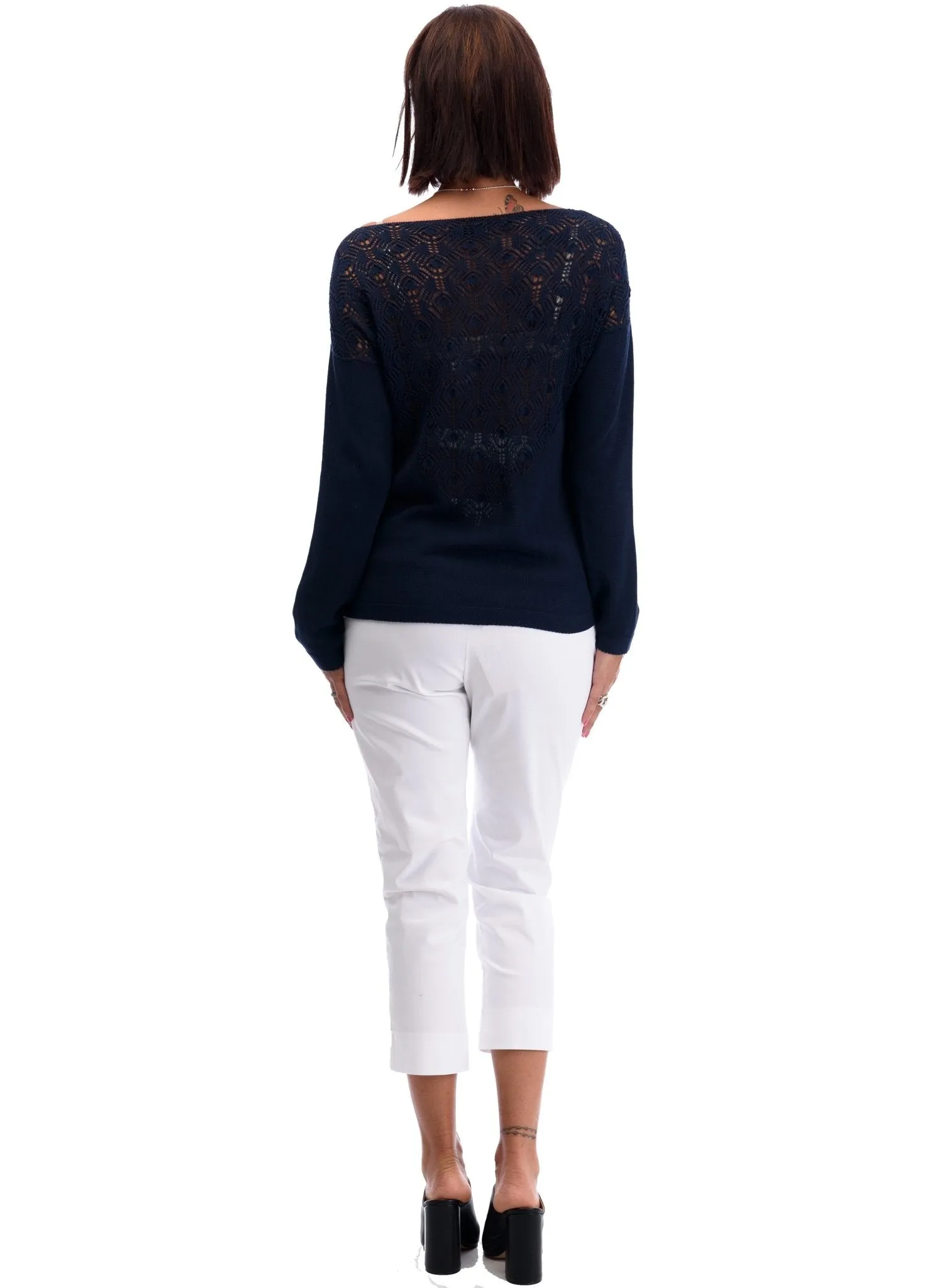 Embroidered Maternity Sweater