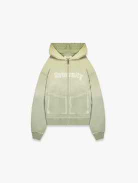 ERA ZIP-HOODIE - FADED LIME