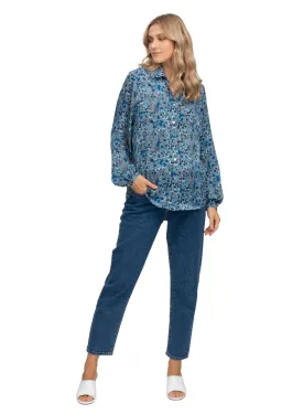 Erica Maternity Shirt - Pottery Disty