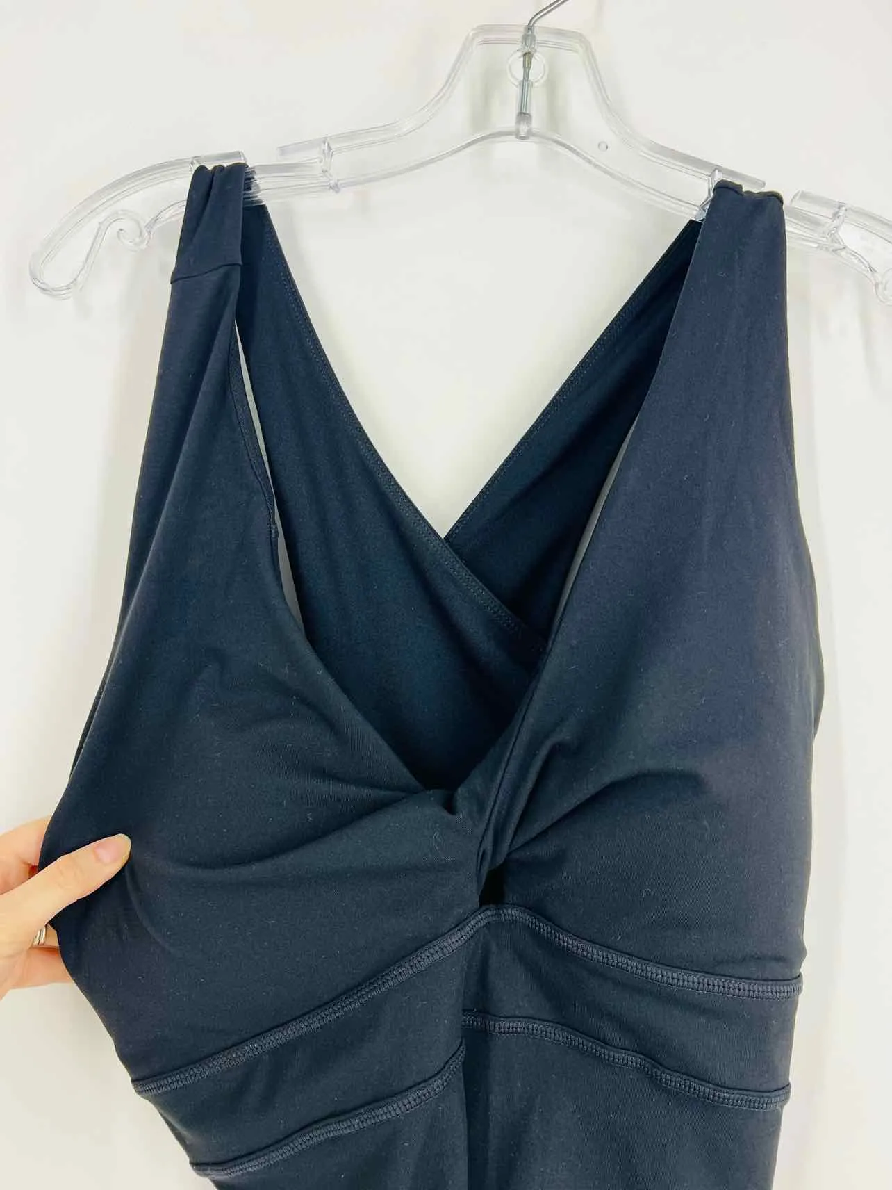 Fabletics Size XXL Black Twist Maxi PLUS Jumpsuit-Plus