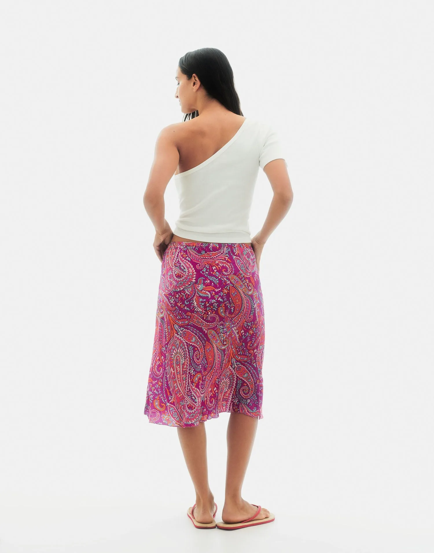 Falda Paisley