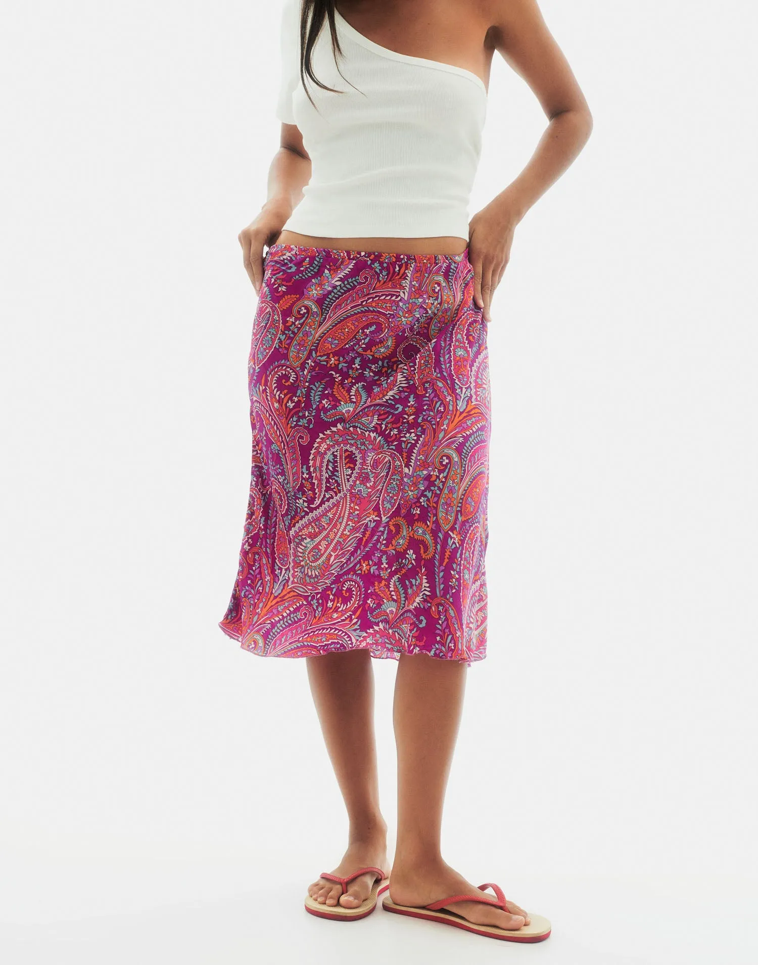 Falda Paisley