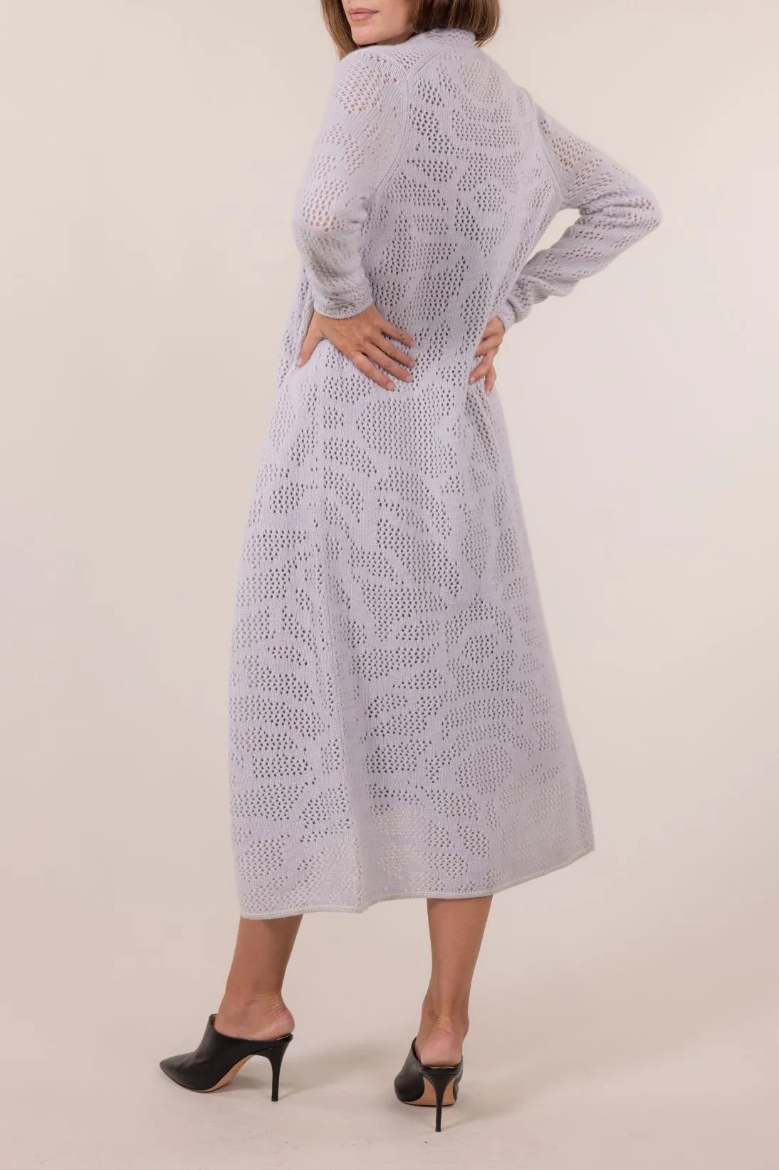 FANCY MESH CARDIGAN