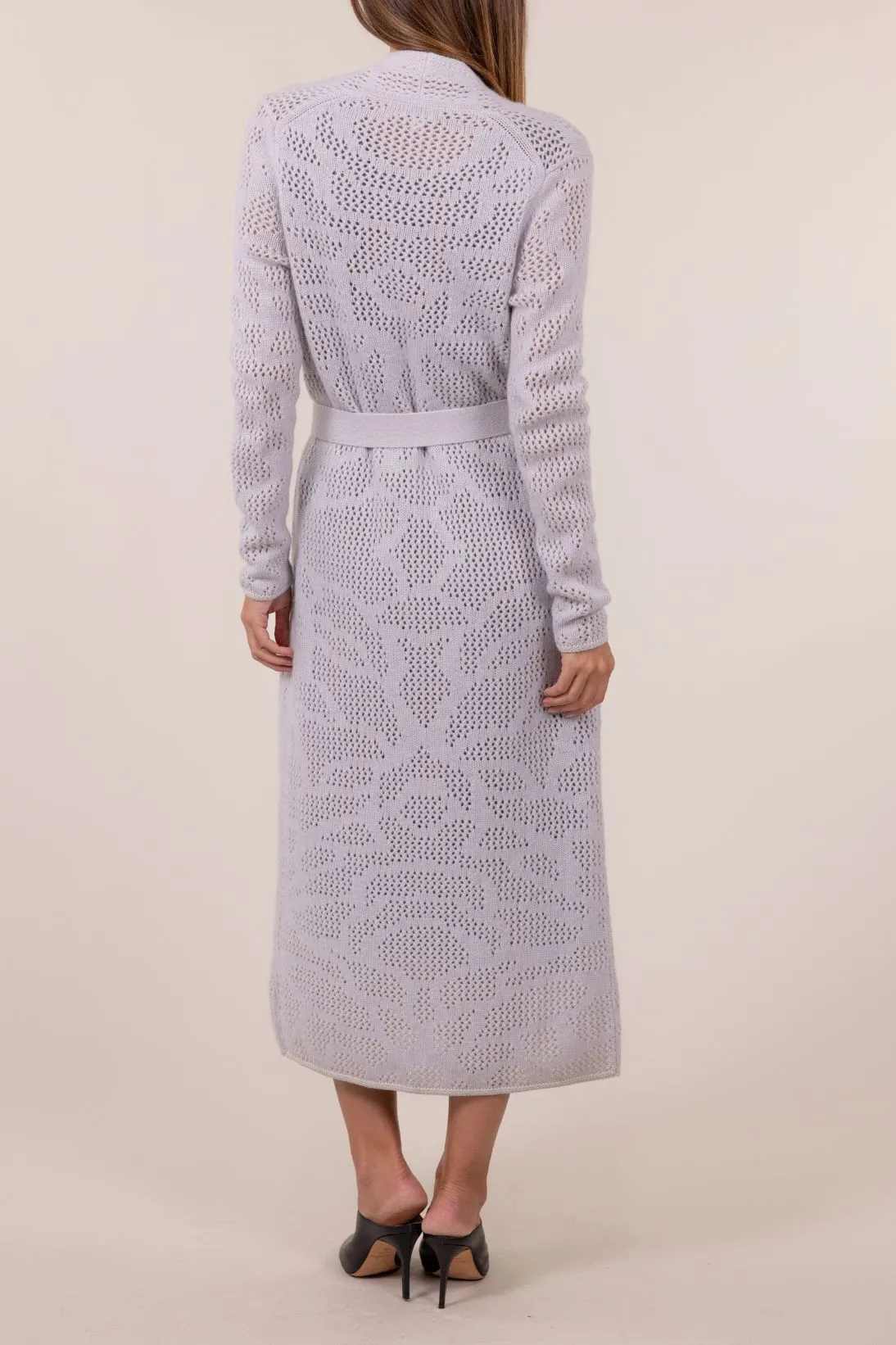 FANCY MESH CARDIGAN