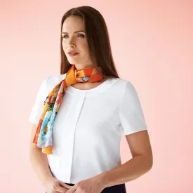 Felina crepe de chine Blouse
