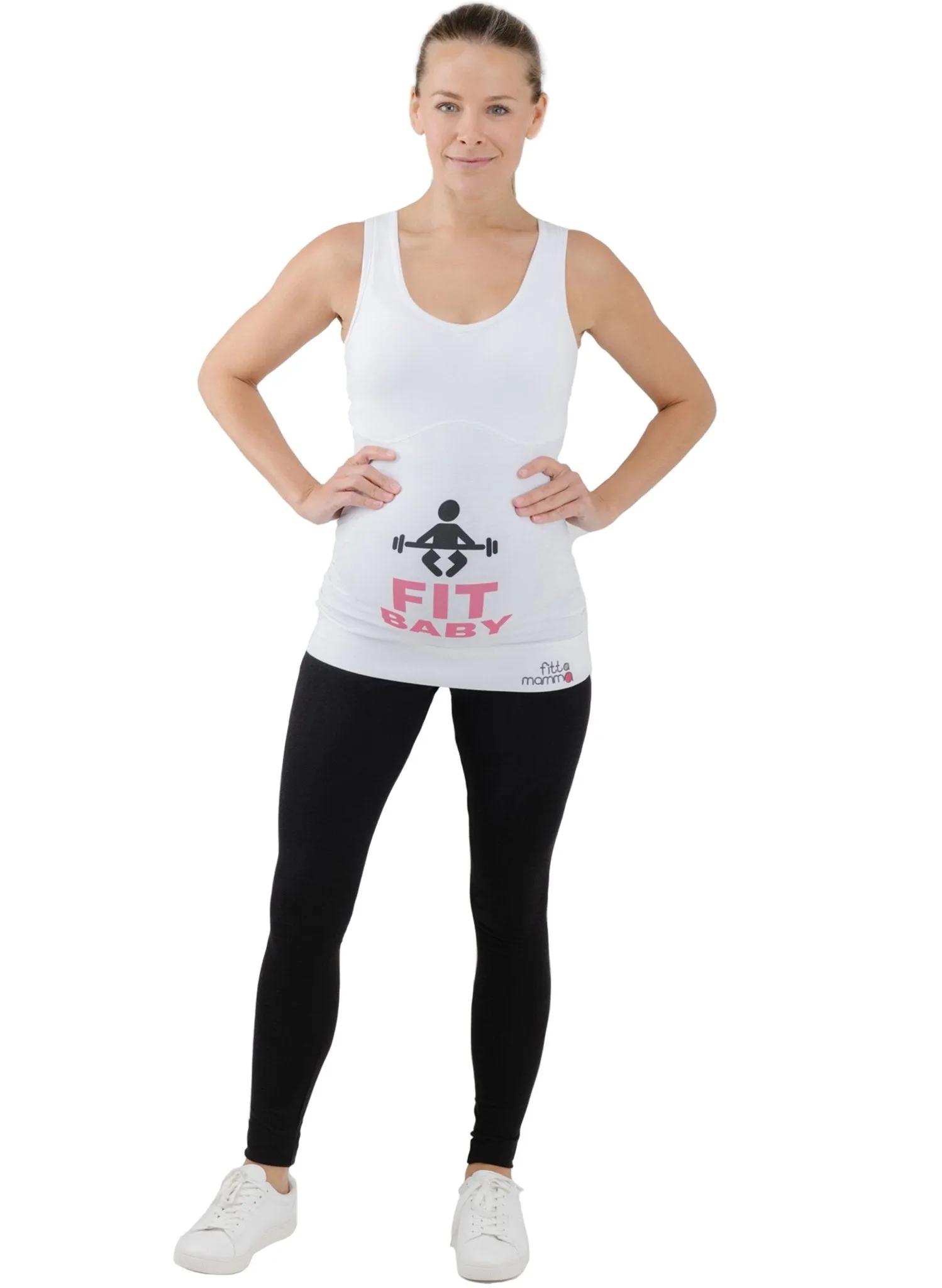 Fit Baby 2-Piece Set Maternity Workout Top