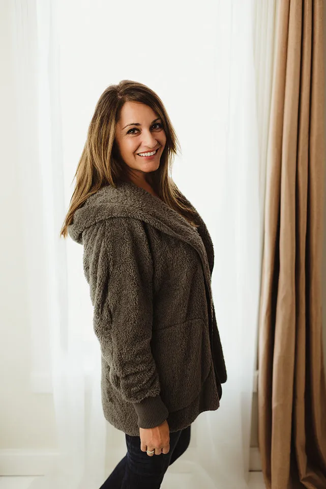 Fur Hooded Jacket