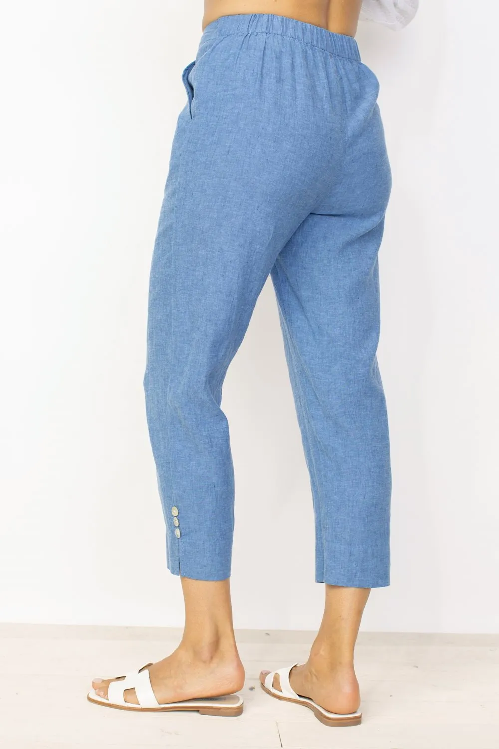 Habitat, 41560 Crop Pant, Twilight