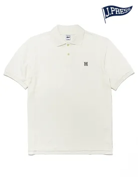 HARVARD POLO SHIRT - WHITE