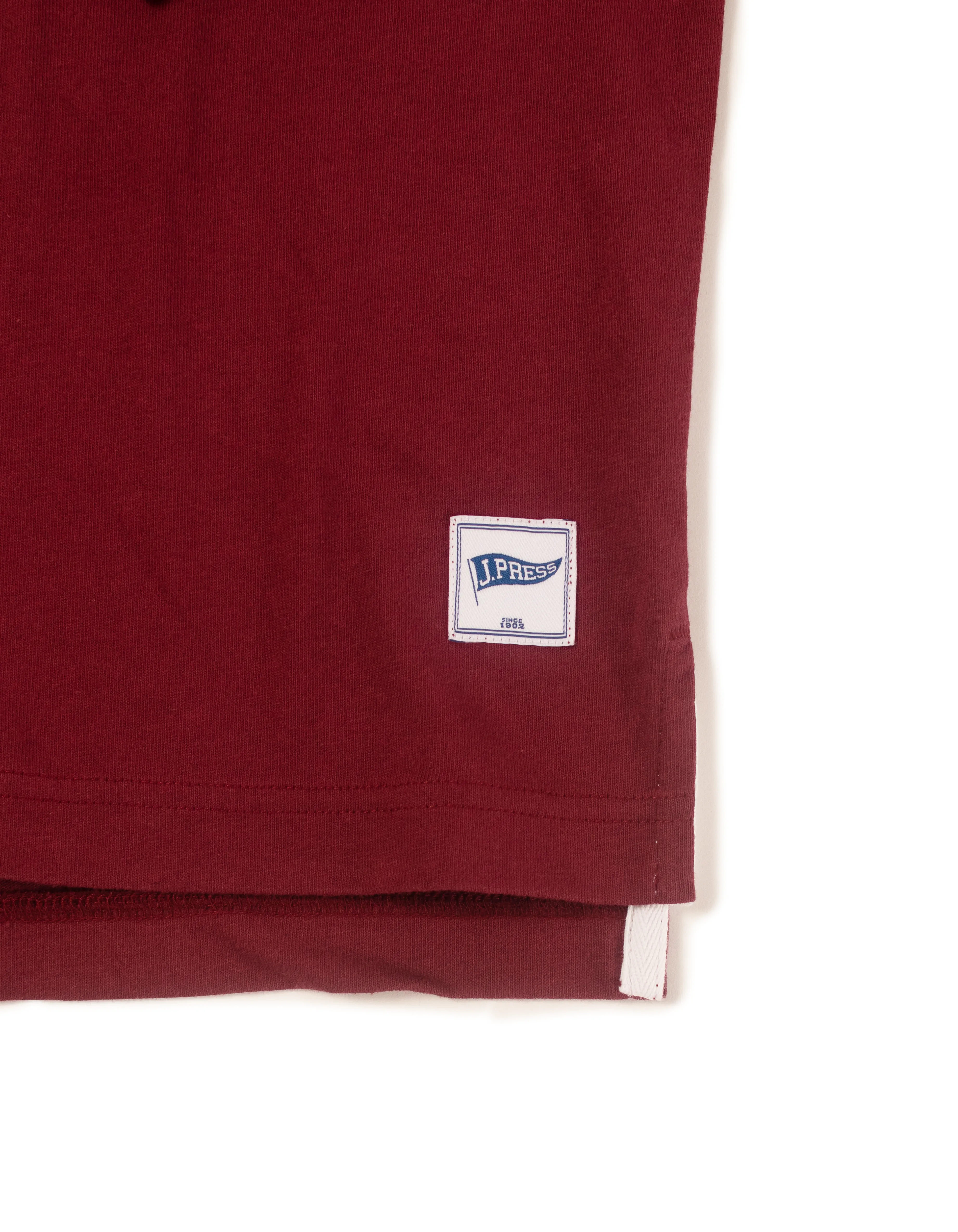 HARVARD RUGBY SHIRT - BURGUNDY