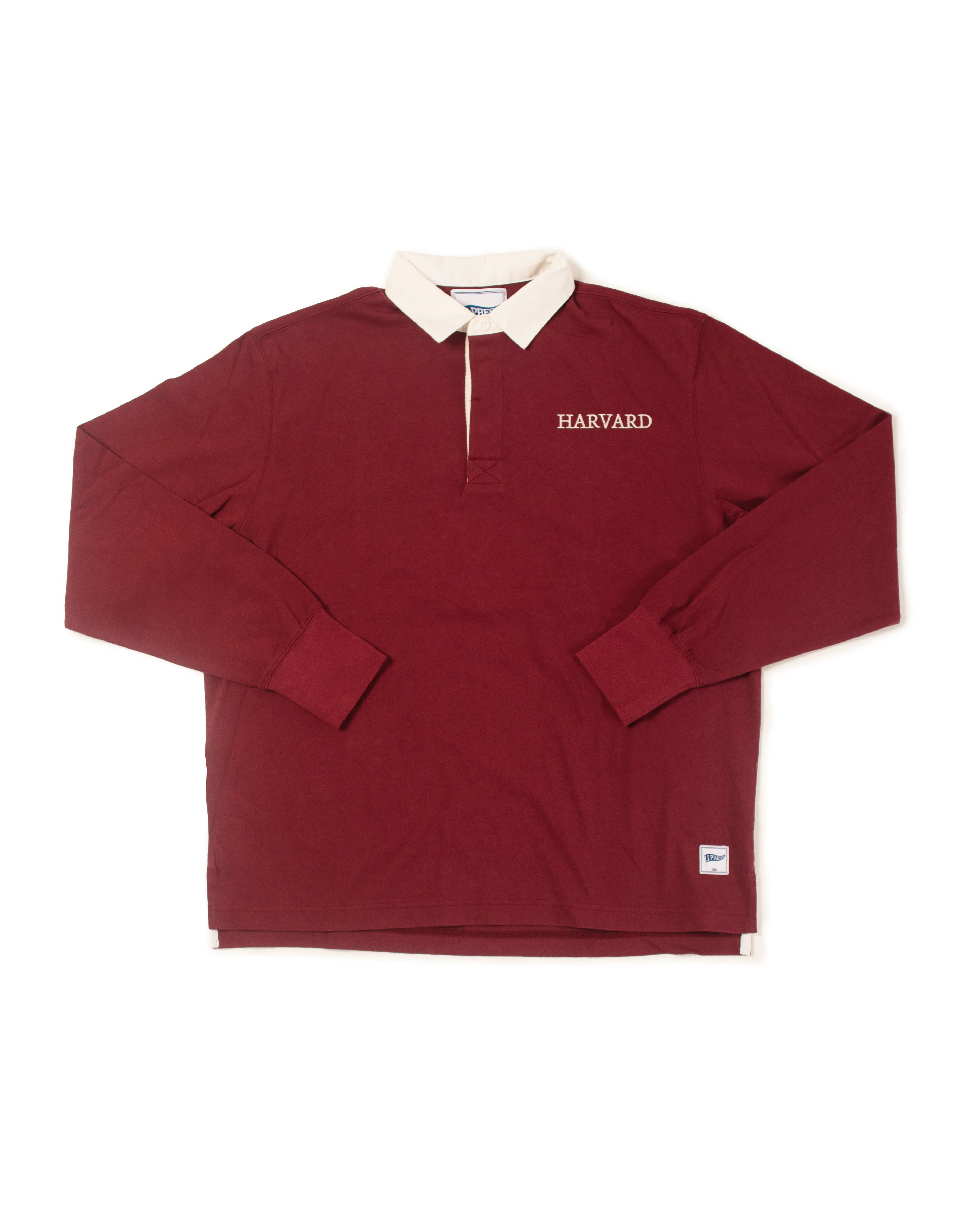 HARVARD RUGBY SHIRT - BURGUNDY