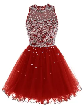 Homecoming Dresses, Short Prom Dress ,Winter Formal Dress, Pageant Dance Dresses, Back To School Party Gown, PC0636