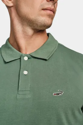 HS Polo - T Shirt Green Greener Pastures