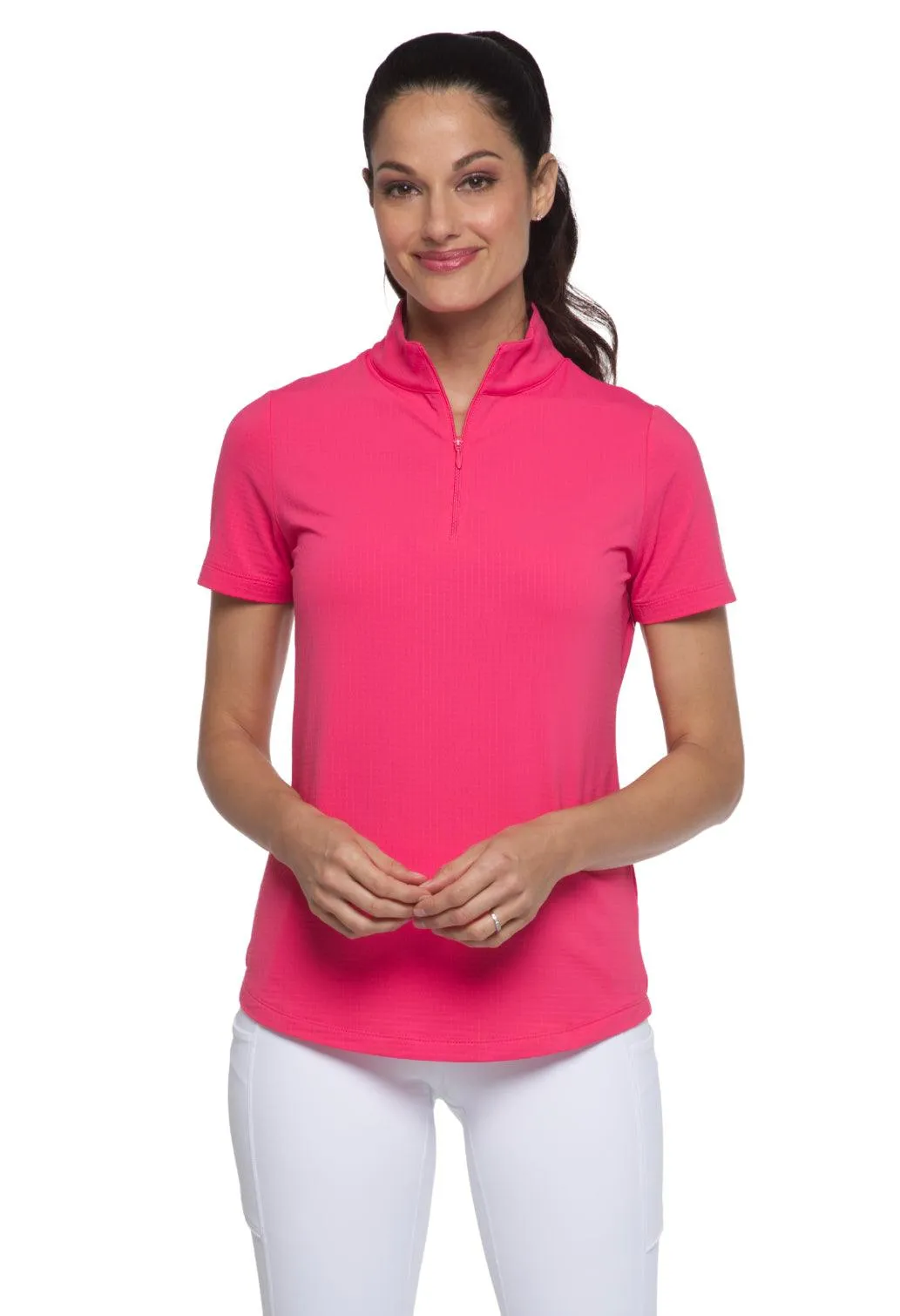 Ibkül - Short Sleeve Mock Neck - 87000