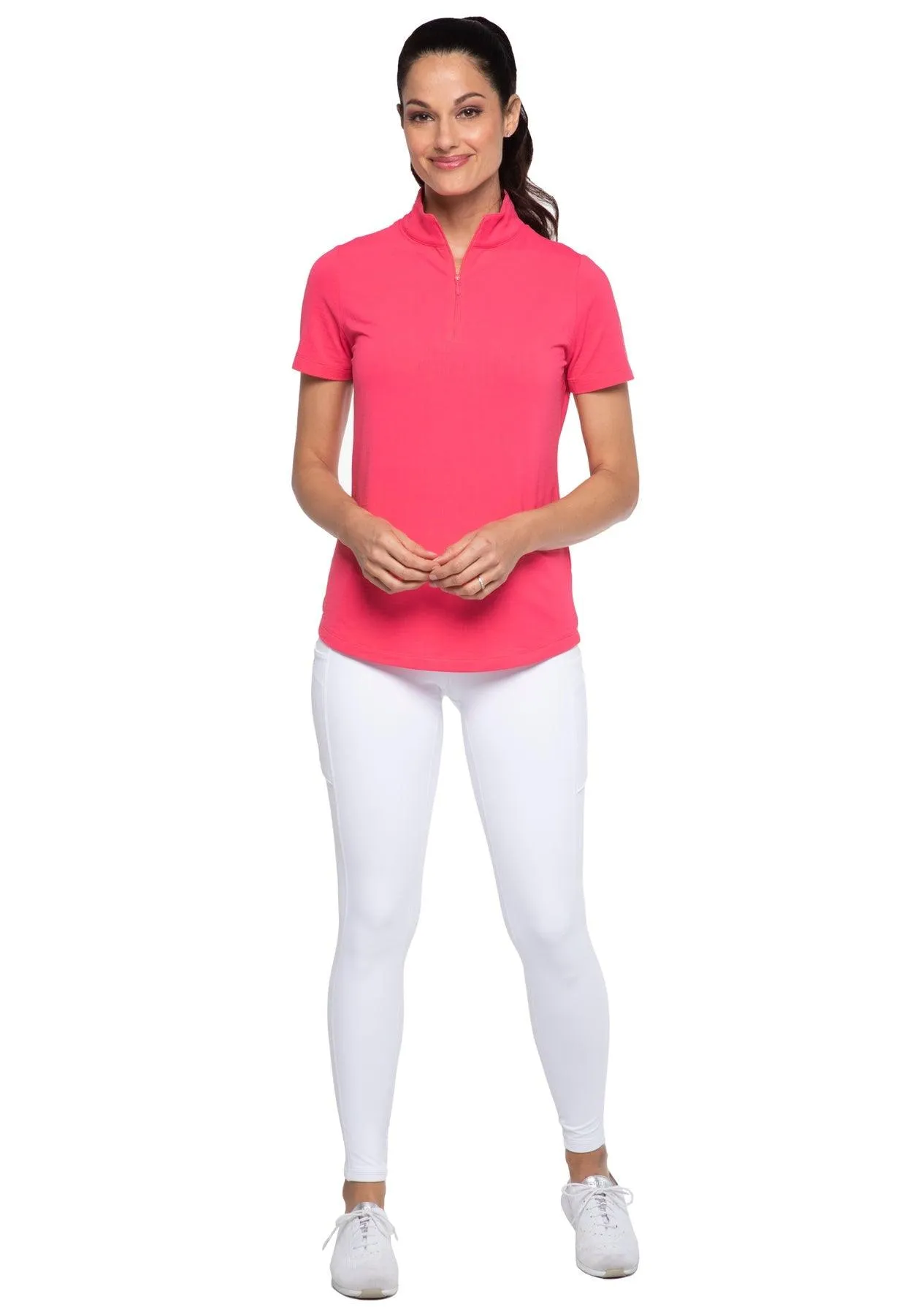 Ibkül - Short Sleeve Mock Neck - 87000