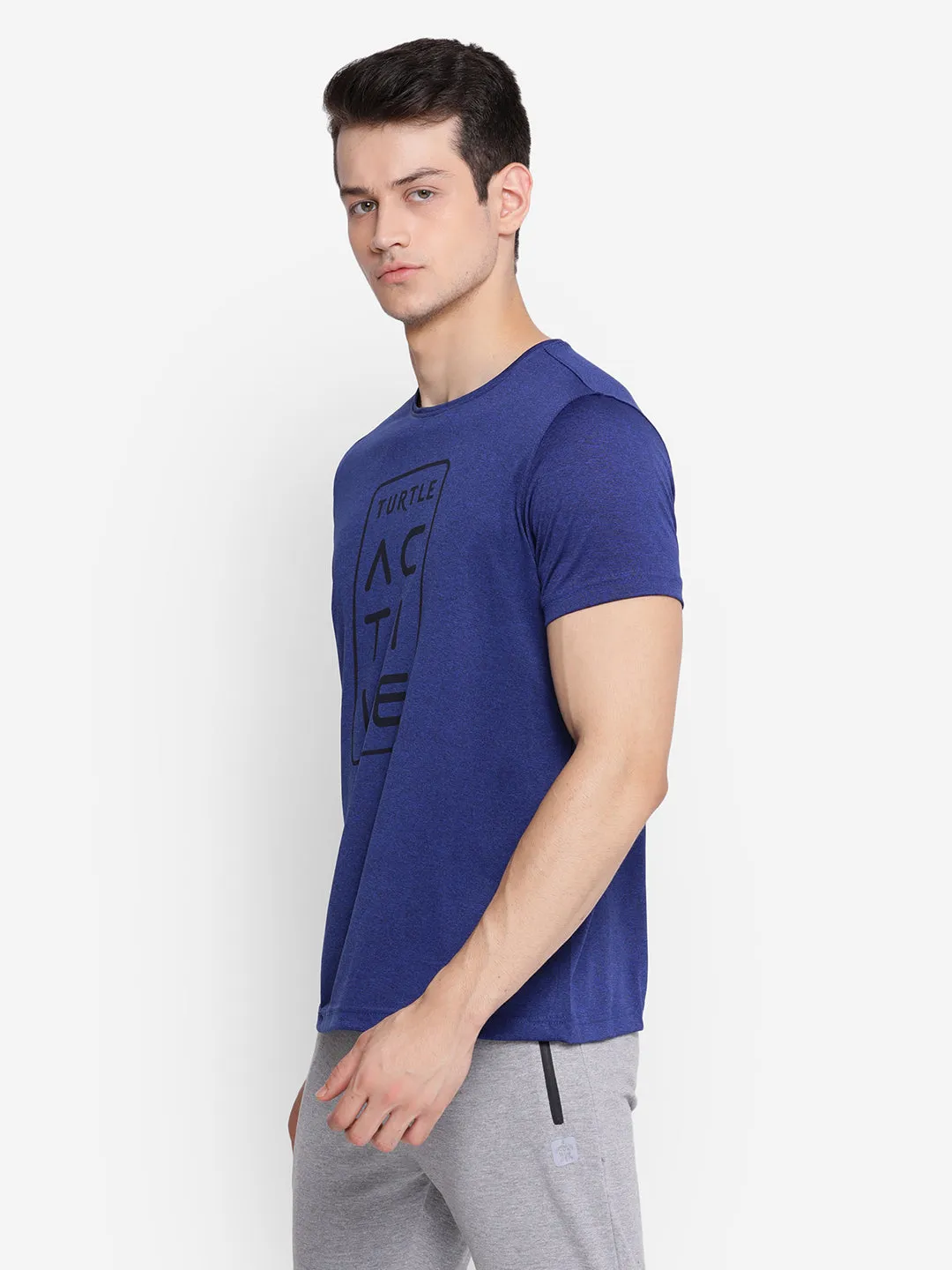 Indigo Crew T-shirt For Men