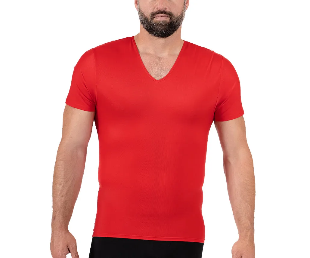 Insta Slim Big & Tall Compression V-Neck VA0001BT