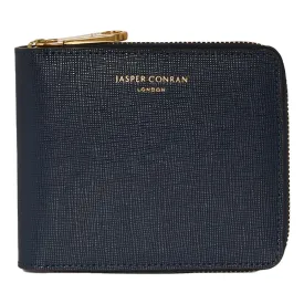 Jasper Conran Astrid Crosshatch Zip Round Small Purses