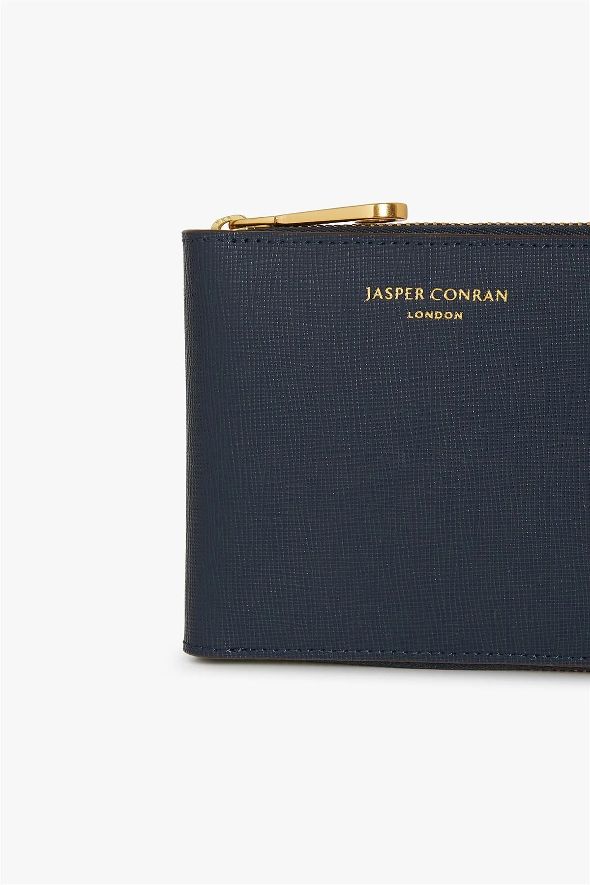 Jasper Conran Astrid Crosshatch Zip Round Small Purses