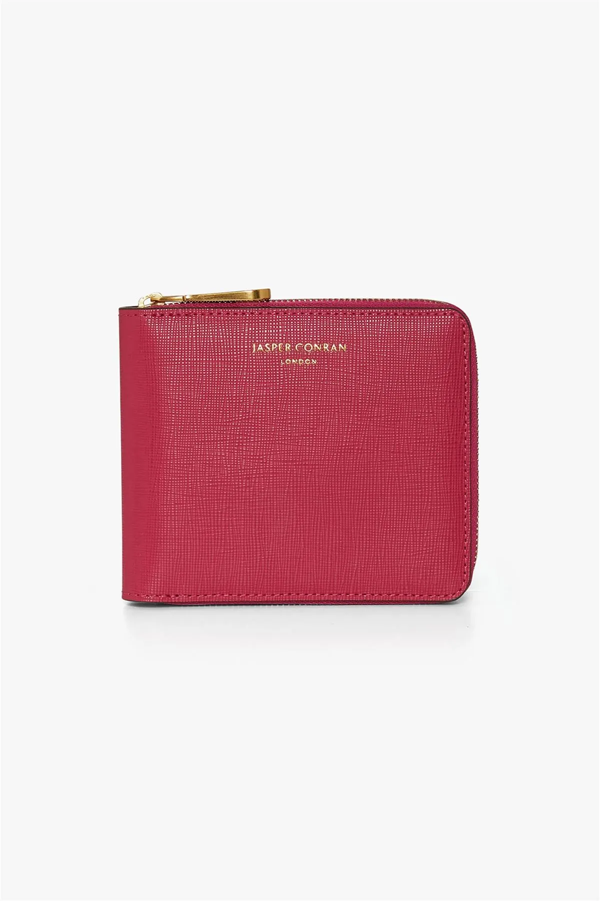 Jasper Conran Astrid Crosshatch Zip Round Small Purses