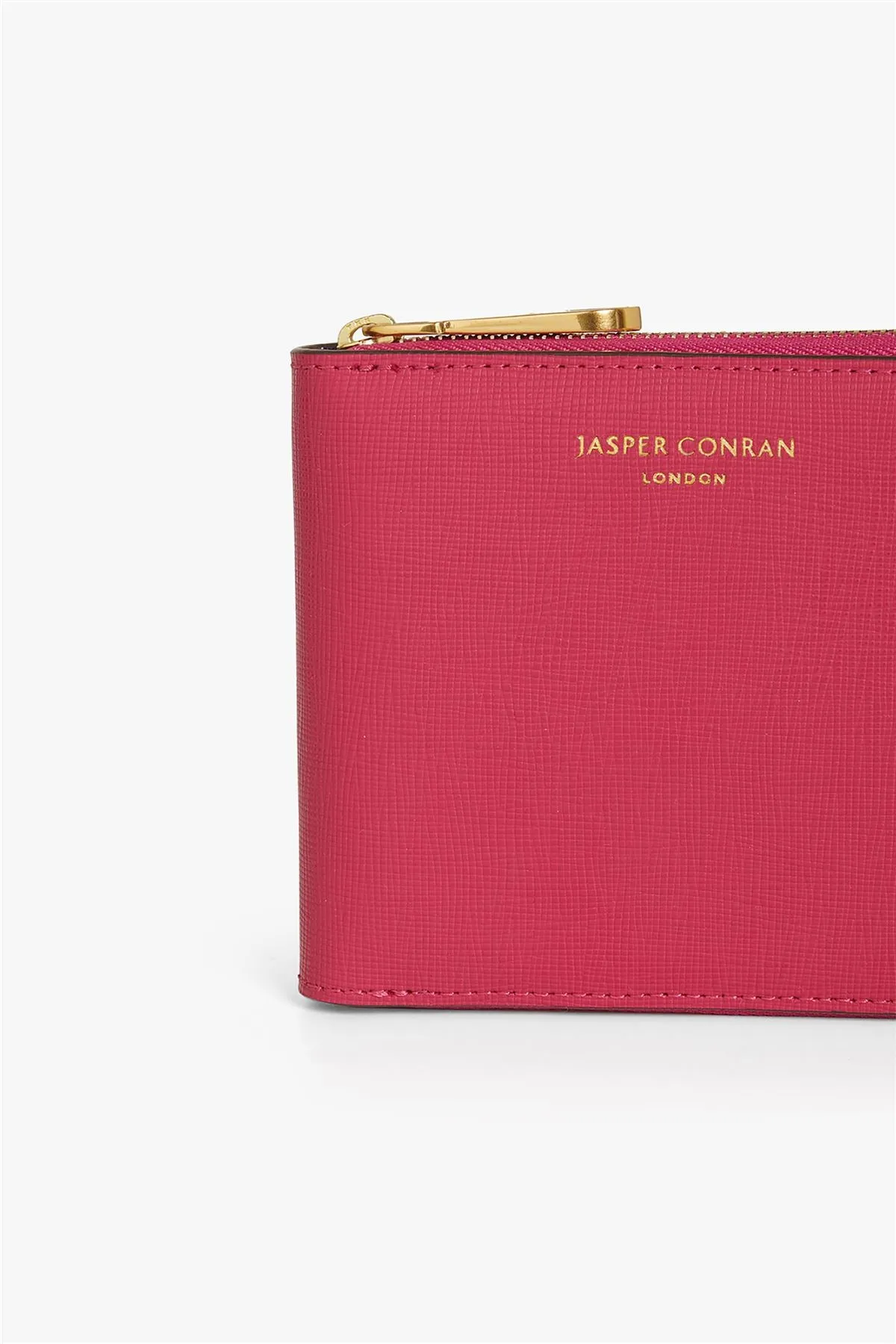 Jasper Conran Astrid Crosshatch Zip Round Small Purses