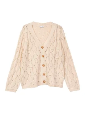 Joe Browns knitted cardigan, nude