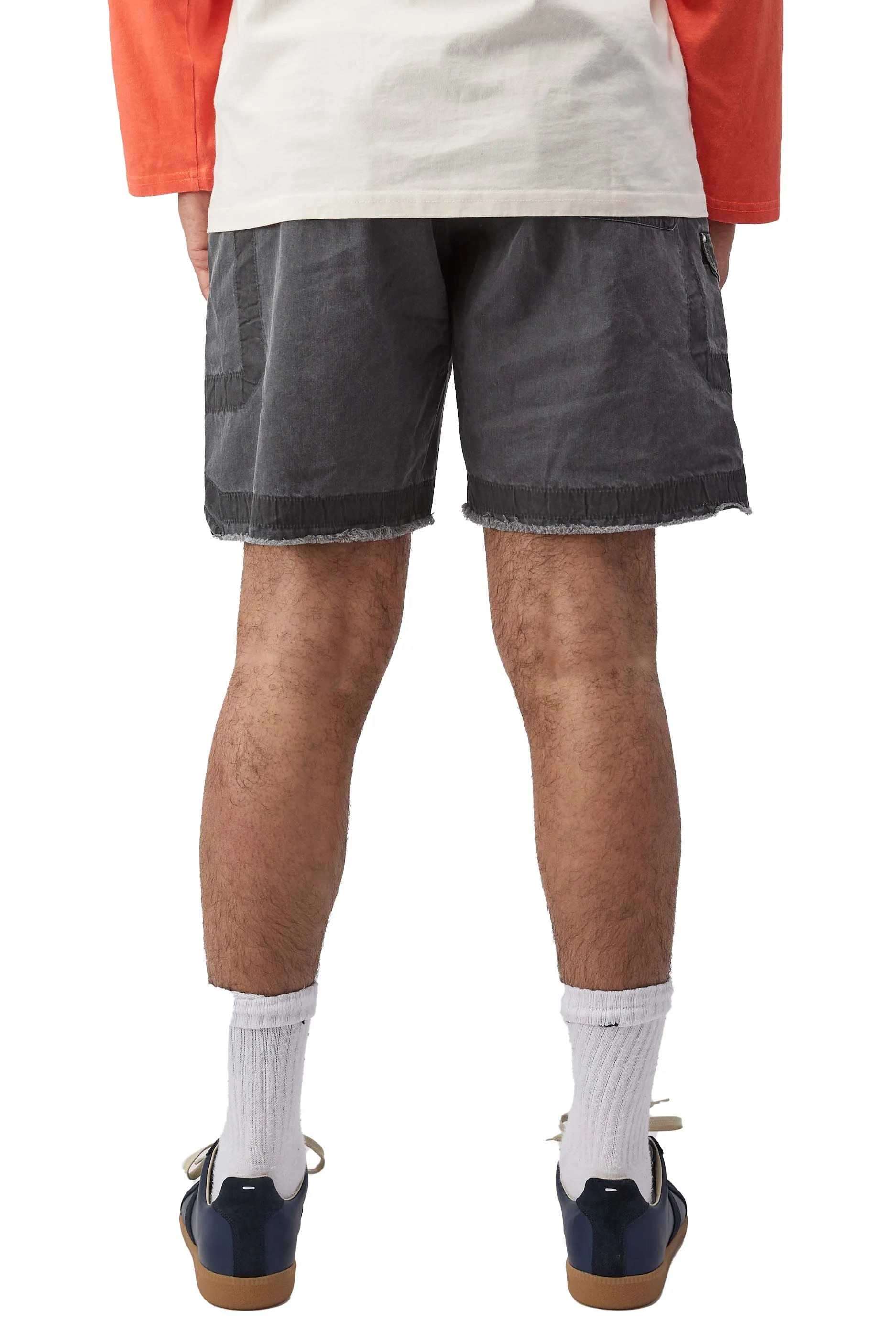 John Elliott Cotton Poplin Frame II Shorts 'Black'