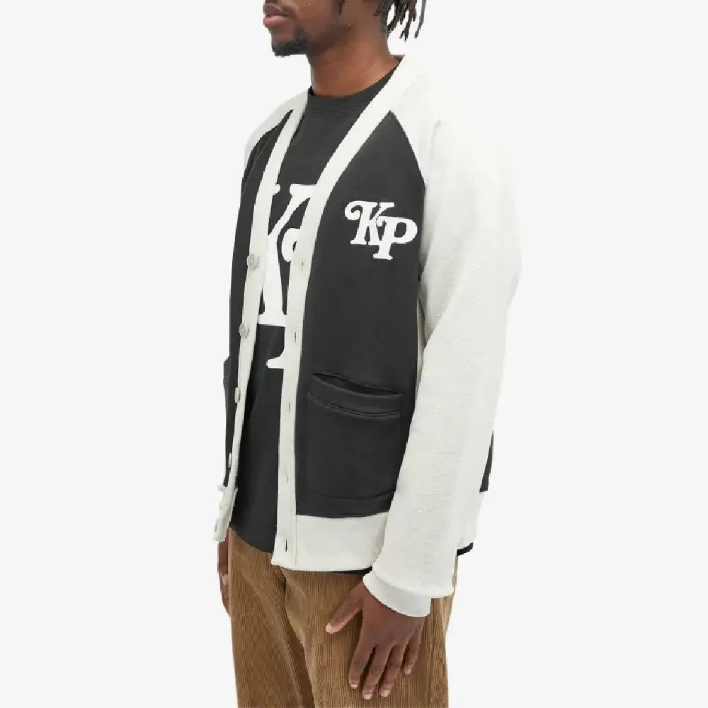 Kenzo X Verdy Varsity cardigan, white/black