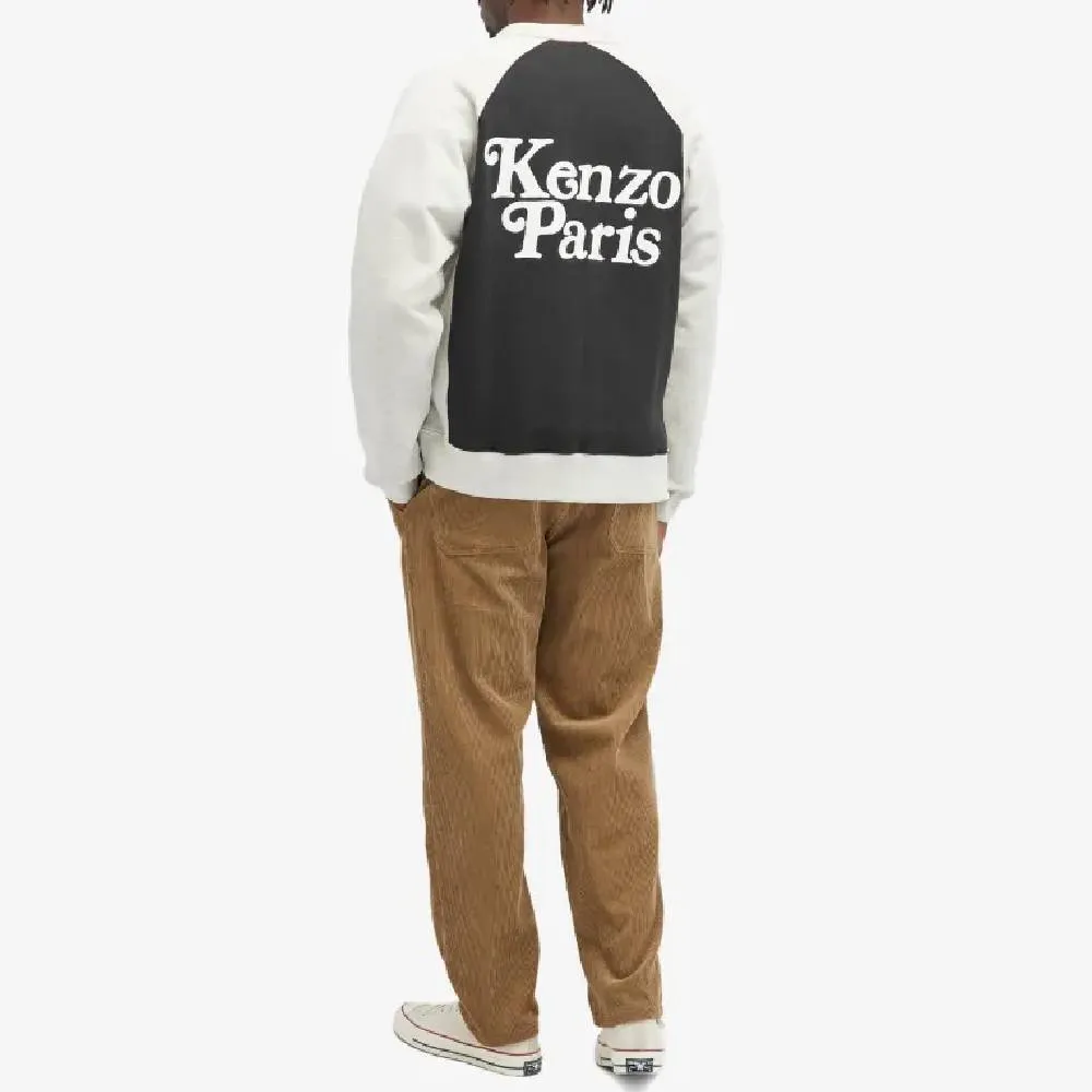Kenzo X Verdy Varsity cardigan, white/black