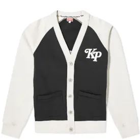 Kenzo X Verdy Varsity cardigan, white/black