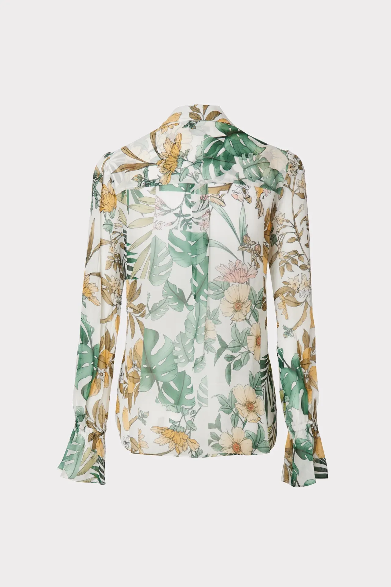 Lacey Jungle Print Blouse