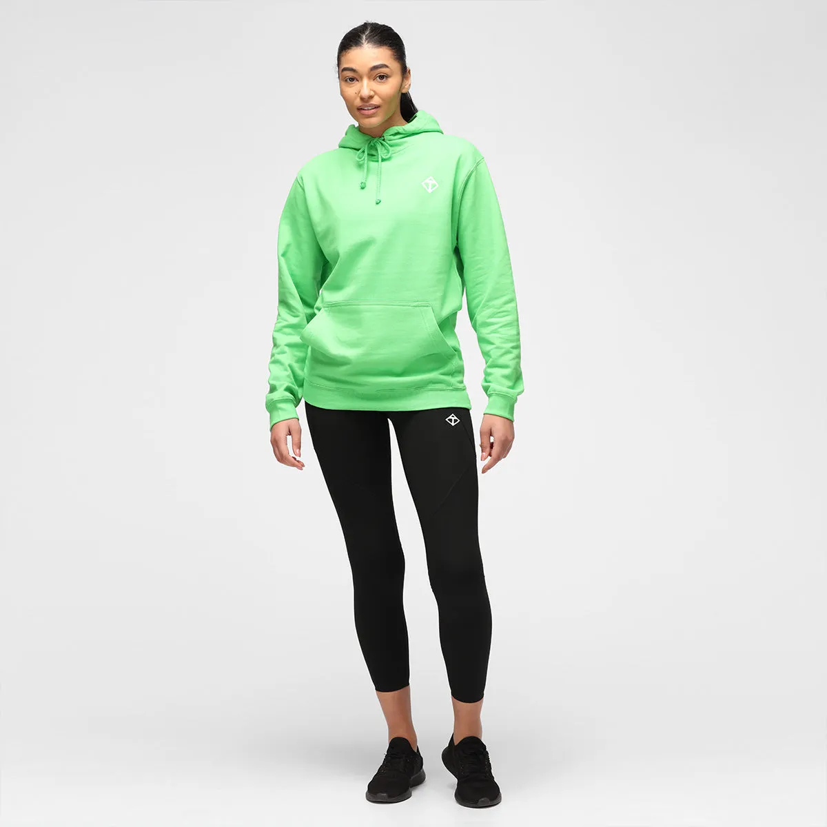 Lime Diamond Hoodie