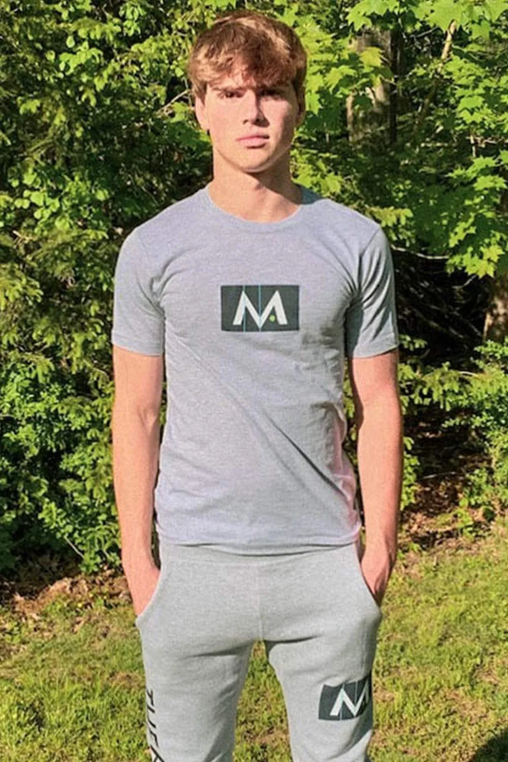Mark Anastasio 'The Hip Thing' Heather Grey Joggers