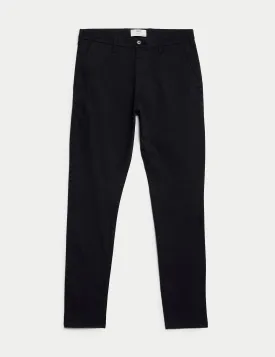 Marks & Spencer Slim Fit Stretch Chinos, Navy