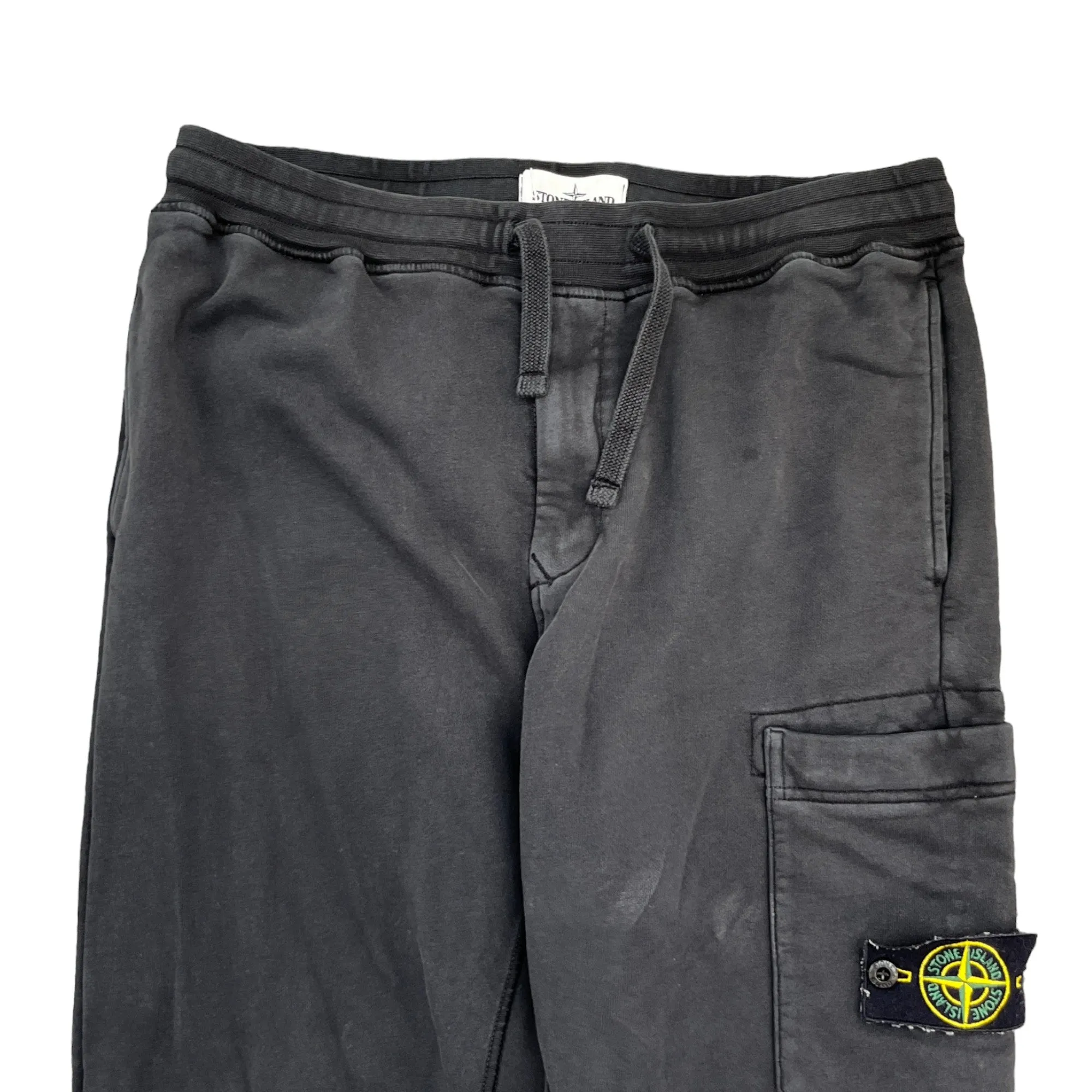 Men's Applique Logo Joggers Grey Size L