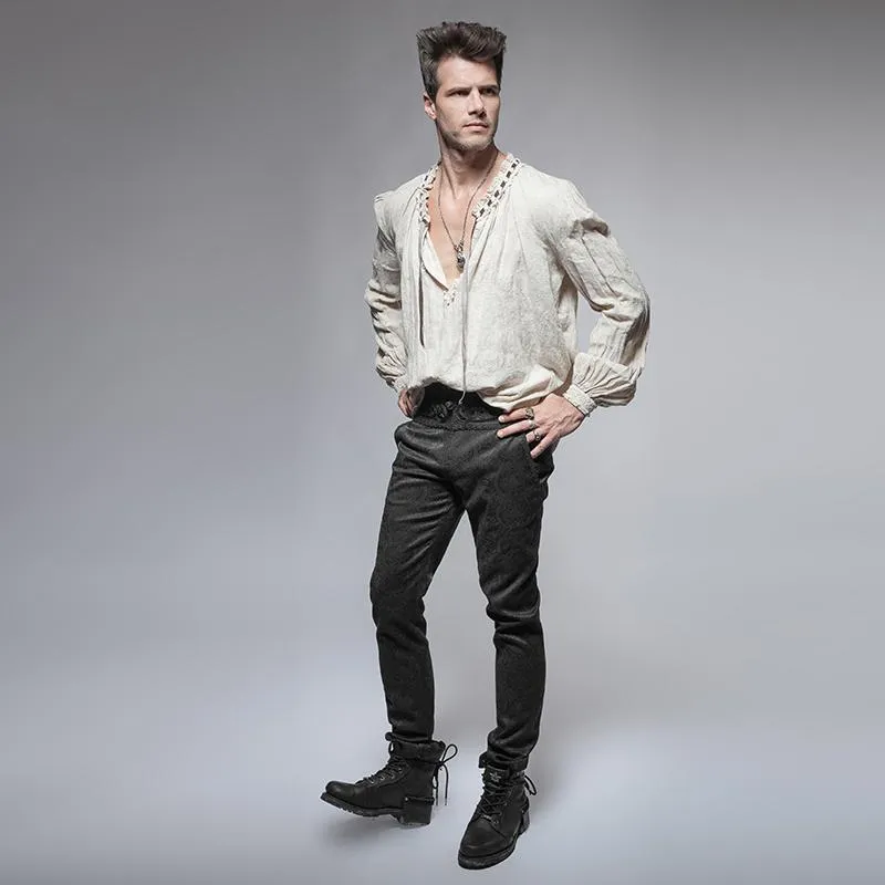 Men's Peacoak Botton Pants