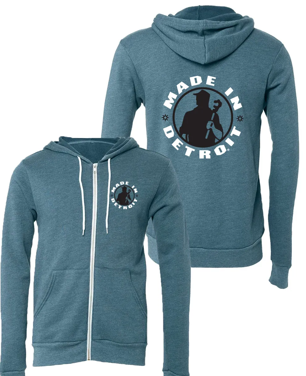 MID Teal Zip Up