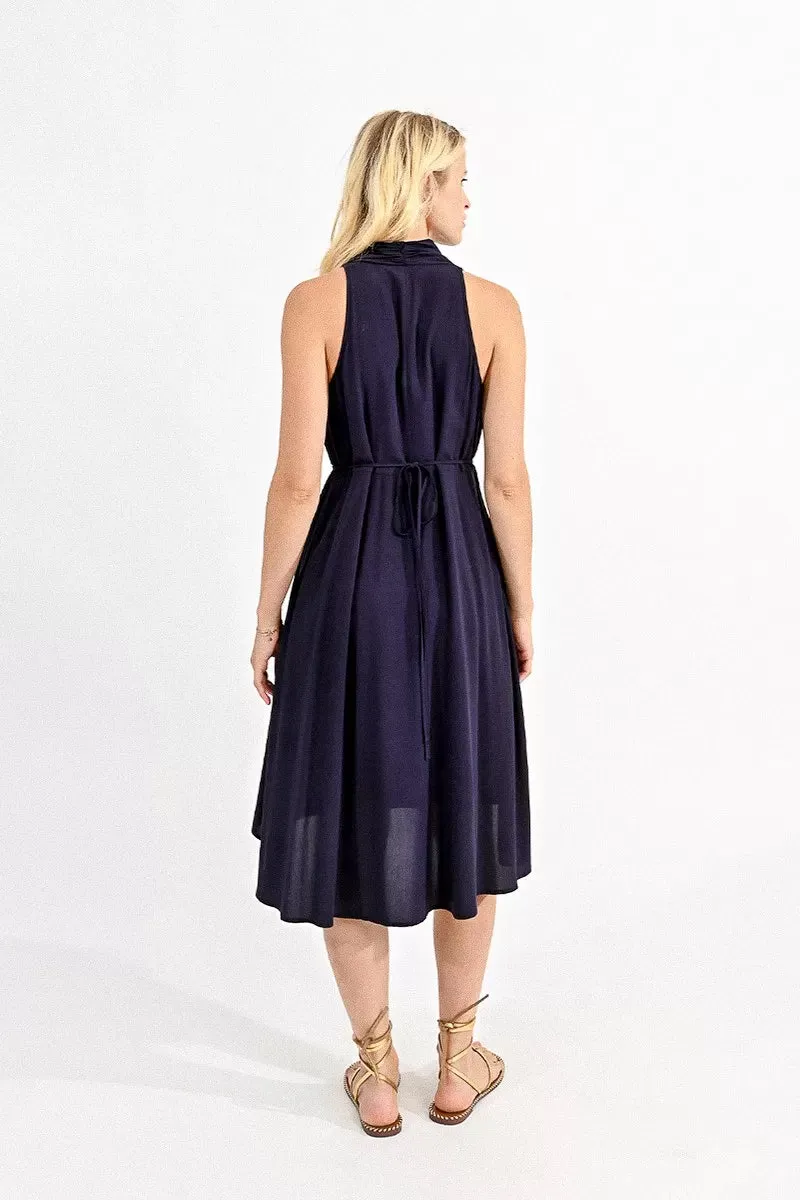 Navy Marilyn Dress