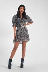 Paisely Print Dress